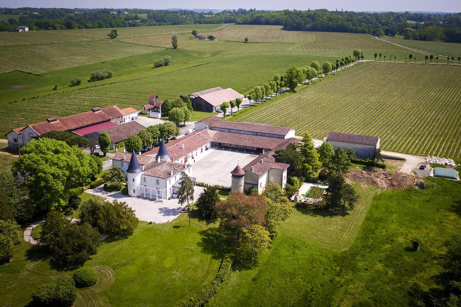 Chambres D'Hotes Du Chateau De Seguin Lignan-de-Bordeaux Экстерьер фото
